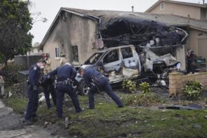 ‘Multiple people dead’ after small plane crashes into San Diego neighbourhood – Sky News