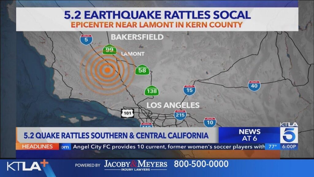 5.2 earthquake strikes California near San Diego – BBC