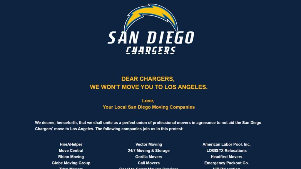 Chargers’ possible move would deepen San Diego’s sad sports history – USA Today