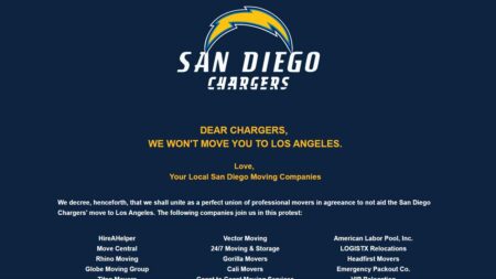 Chargers’ possible move would deepen San Diego’s sad sports history – USA Today