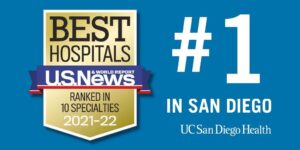 UC San Diego Health Ranked #1 by U.S. News & World Report in 2021 – UC San Diego Health