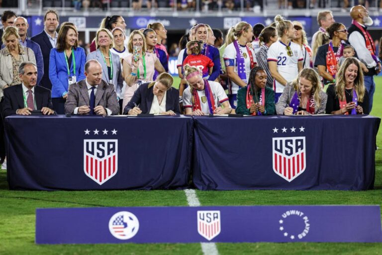 Wave Hails U.S. Soccer Equal-Pay Deal, but Bemoans First Loss, to Host Louisville – Times of San Diego