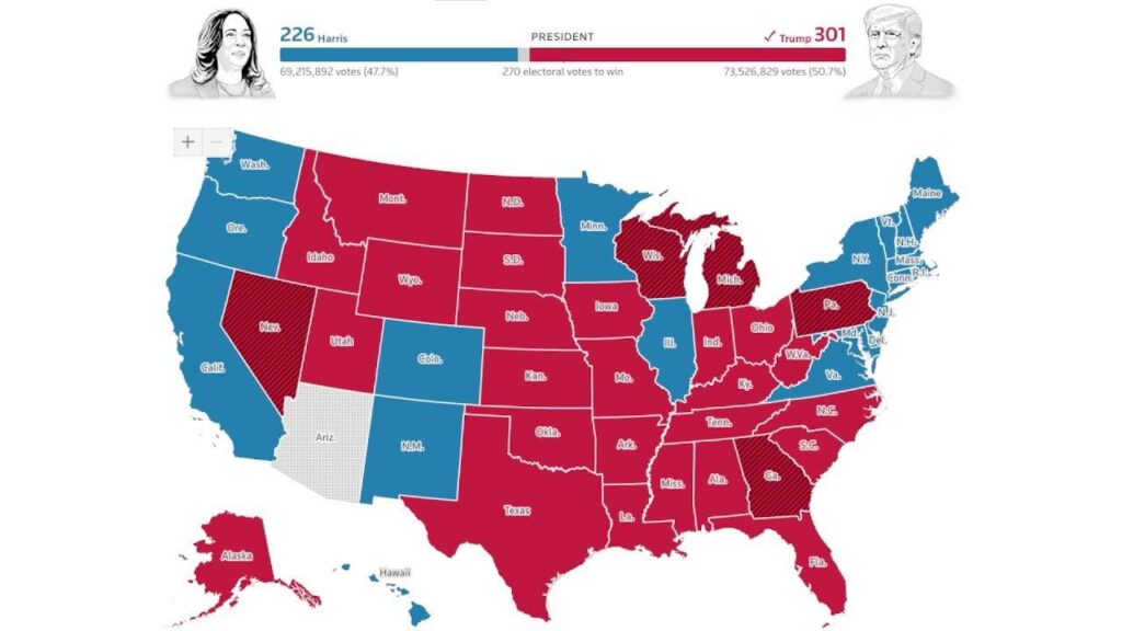 2024 Presidential Election Results – ABC 10News San Diego