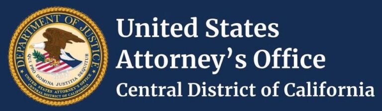 USDOJ: US Attorney’s Office – Central District of California – Department of Justice (.gov)