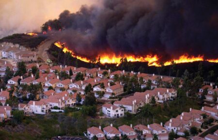Wildfires prompt evacuations near San Diego amid relentless Santa Ana winds – USA Today