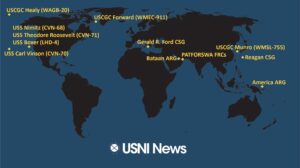 USNI News Fleet and Marine Tracker: June 16, 2025 – USNI News