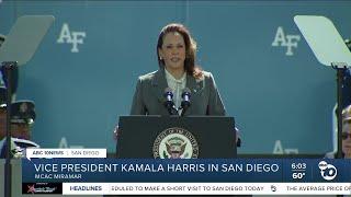 Vice President Harris met with Israel-Hamas war protesters during brief San Diego visit – NBC 7 San Diego