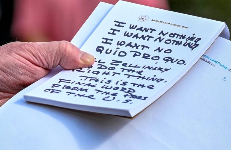 Trump shares handwritten note to Powell: ‘You have cost the USA A Fortune’ – fox5sandiego.com