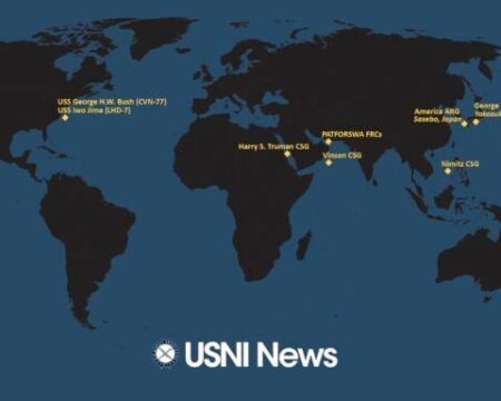 USNI News Fleet and Marine Tracker: July 28, 2025 – USNI News