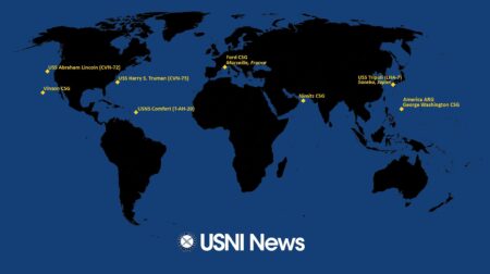 USNI News Fleet and Marine Tracker: August 4, 2025 – USNI News