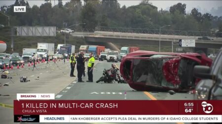 Two killed in Chula Vista car crash – NBC 7 San Diego