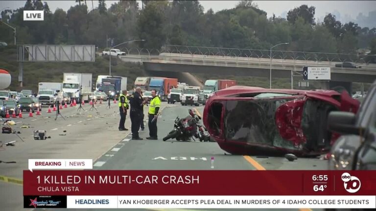 Two killed in Chula Vista car crash – NBC 7 San Diego