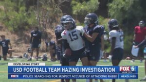 Half of University of San Diego football team facing discipline for alleged hazing – USA Today