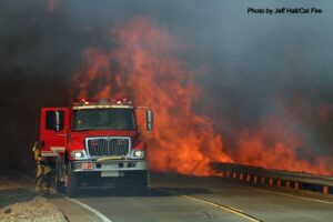 See photos: Lilac Fire, other brush fires break out across San Diego County – USA Today