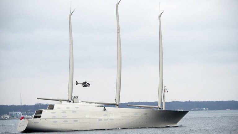 Russian superyacht seized by the U.S. arrives in San Diego Bay – Spectrum News