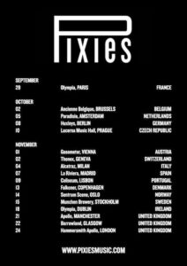 Pixies to close out world tour with San Diego show; Modest Mouse to co-headline – fox5sandiego.com