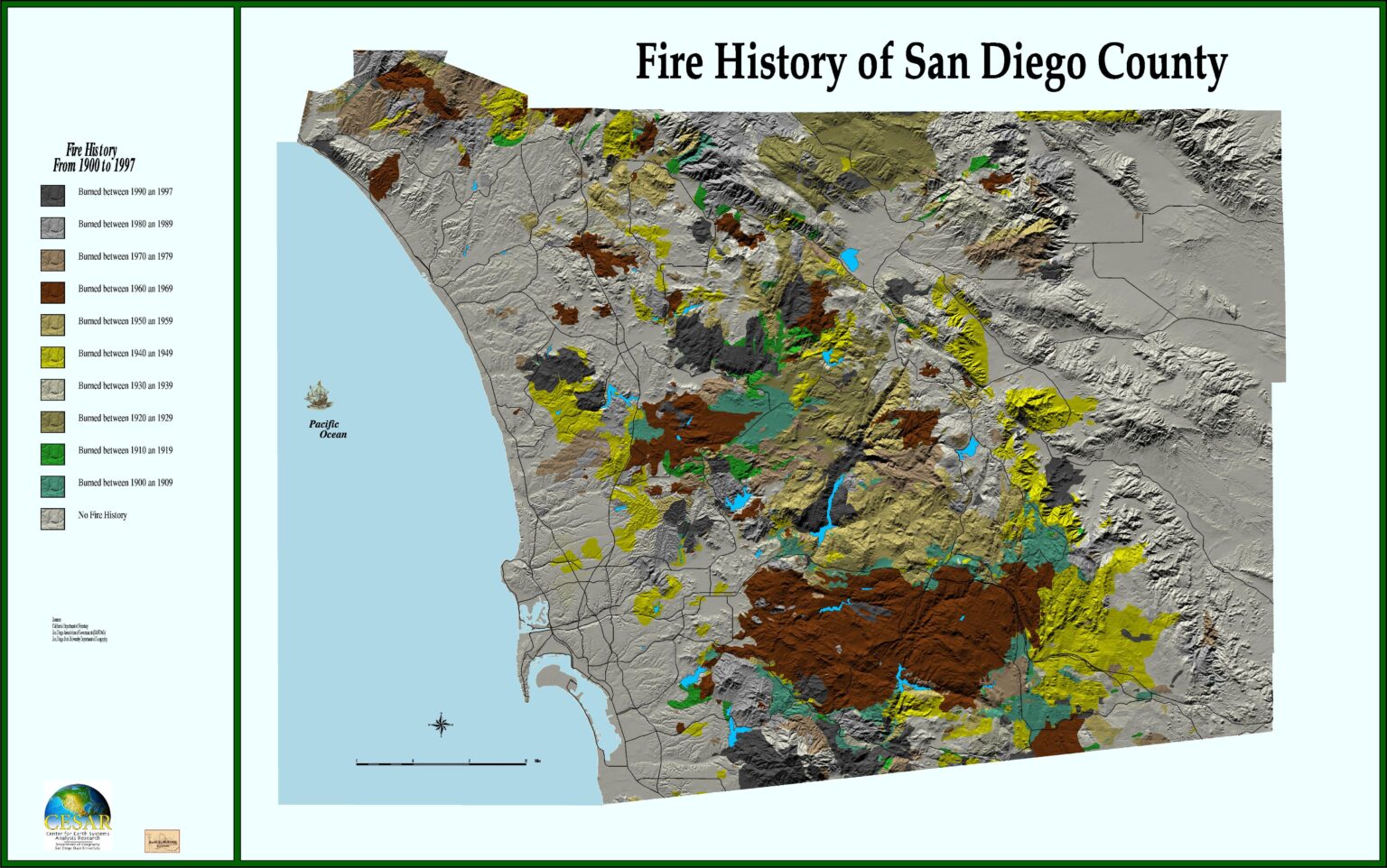 Explore the Interactive Map Showing Active Fire Locations Across San Diego County Map: Where fires are burning in San Diego County – NBC 7 San Diego