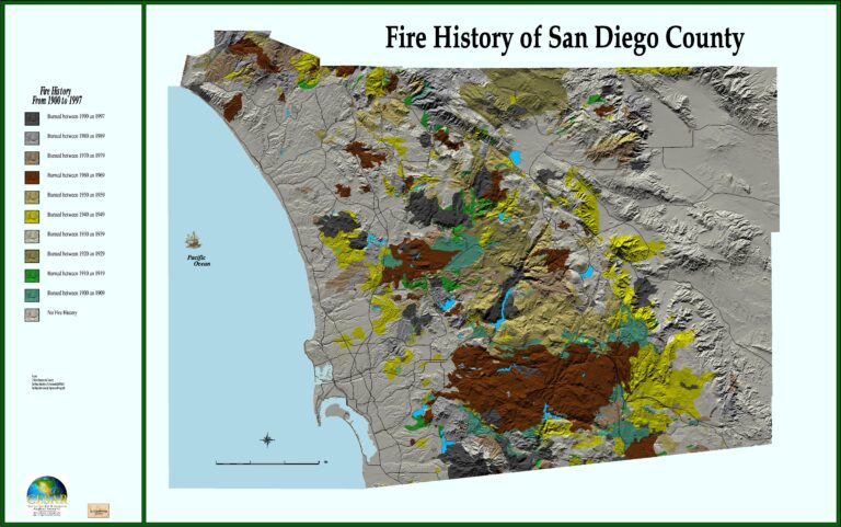 Map: Where fires are burning in San Diego County – NBC 7 San Diego