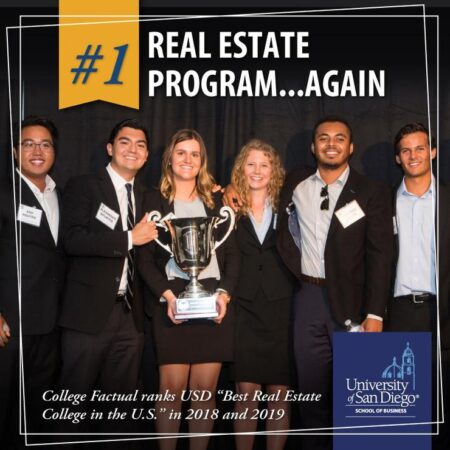 USD Real Estate Program Ranks as Best in the U.S. for 3rd Year in a Row – Times of San Diego