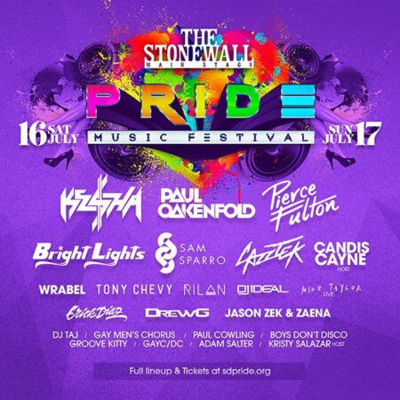 San Diego Pride Festival lineup announced – Yahoo