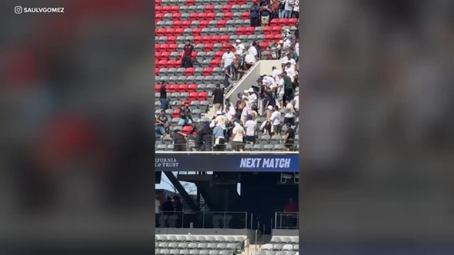 Chaos Erupts as Fans Clash After San Diego FC vs. LA Galaxy MLS Match; Teams Respond
Rewritten title:
Explosive Fan Clashes Ignite After San Diego FC vs. LA Galaxy Showdown-Teams Speak Out Fans brawl after MLS game between San Diego FC, LA Galaxy; teams release statement – USA Today